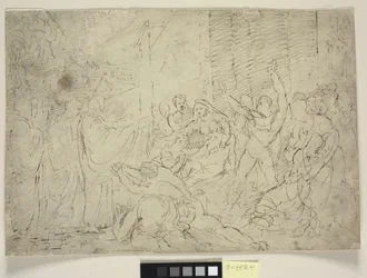 Christ guérissant un homme malade, ou La Résurrection de Lazare