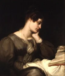 Portrait de Justinia Hilton (née Kent)