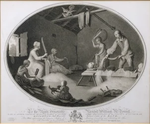 La Méthode Commune de Battage, Écuchage et Peignage du Lin, planche IV de 