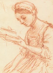 Jeune Fille avec un Livre