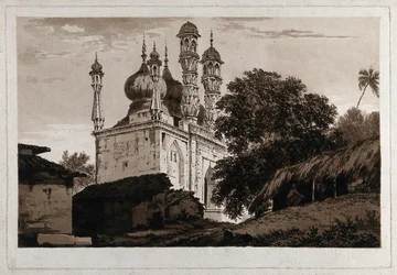 Une mosquée à Gazipoor(