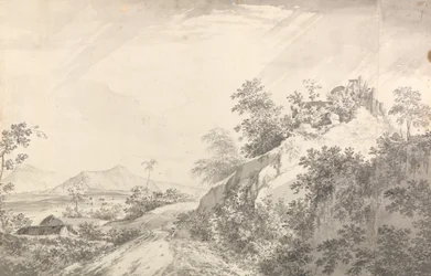 Vue du col du ravin de Sicri [Sakrigali]