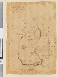 Page 37a Croquis de Block Island, latitude de South Head 41: 9 N