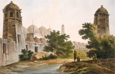 Pl. 41 Vue du Cuttera construit par Jaffeir Cawn à Muxadavad, de 