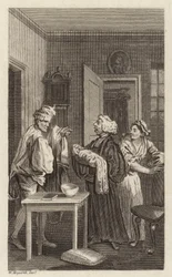 Une scène de Tristram Shandy