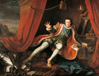 David Garrick dans le rôle de Richard III, par William Shakespeare