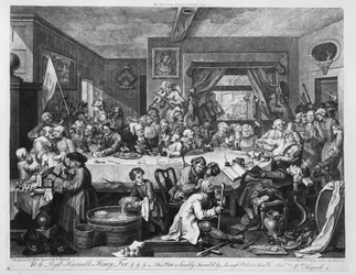 Un divertissement électoral, 1755