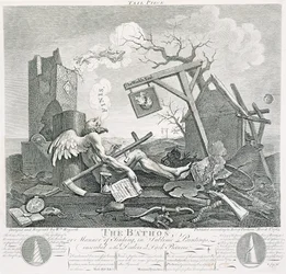 Bathos, Manière de Couler, dans des Peintures Sublimes, dédié aux Marchands de Tableaux Sombres, 1764