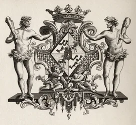 Blason de la duchesse de Kendal, extrait de 