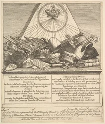 Couronnes, mitres, masses, etc., 1755
