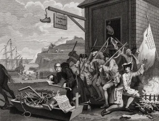 France, gravée par C. Armstrong, de 
