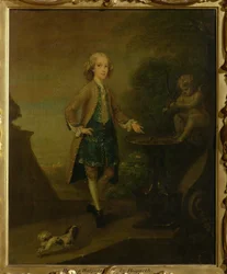 Horace Walpole, âgé de 10 ans, 1727-28