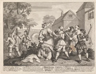 Hudibras vaincu par Trulla