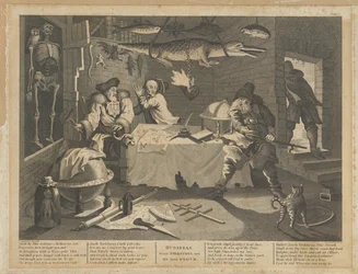 Hudibras bat Sidrophel et son homme Whacum