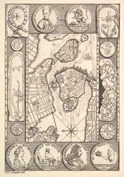 Carte de Stockholm des voyages d