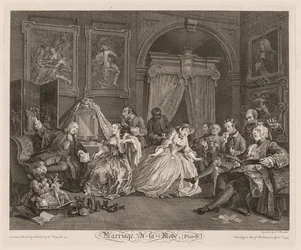 Mariage à la Mode : La Scène de la Toilette