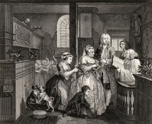 Marié à une vieille fille, planche V de 