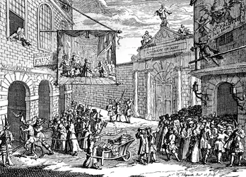 Mascarades et opéras, 1724