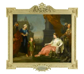 Moïse présenté à la fille de Pharaon, 1746