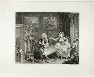 Deuxième planche, tirée de A Harlot