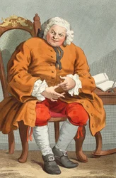 Portrait de Simon Fraser, Lord Lovat, 25 août 1746, illustration de 