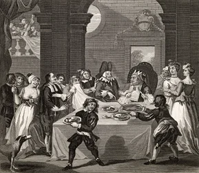 Sancho au Festin Affamé par son Médecin, de 