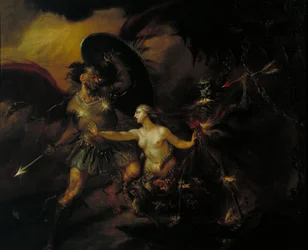Satan, le Péché et la Mort (Une scène du « Paradis perdu » de Milton)