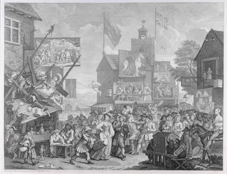 Foire de Southwark, 1733