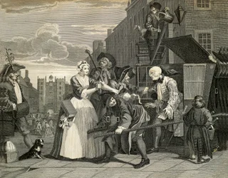 Scènes de rue à Londres