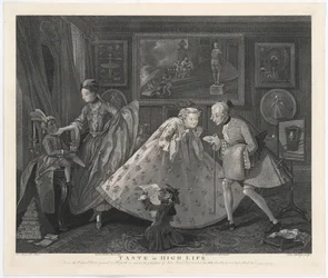 Le goût de la haute société, gravé par Samuel Phillips, 1808
