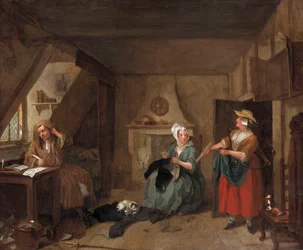 Le Poète en détresse, c.1736