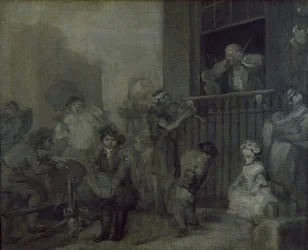 Le musicien enragé, 17e siècle