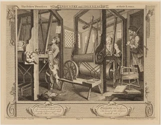 Les Apprentis compagnons à leurs métiers