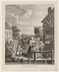 Les Quatre Moments de la Journée : Soir, 1738