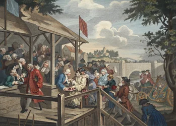 Le scrutin, illustration de 