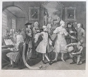 Le Lever du Rake, planche II, de A Rake