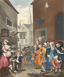 Les moments de la journée : Midi, illustration de 