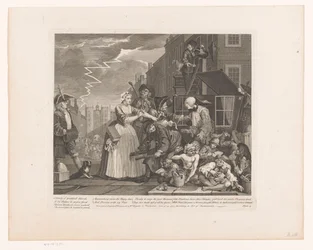 Tom Rakewell sauvé de son arrestation par Sarah Young