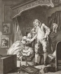 Série en deux parties : Avant et Après. Feuille 2 : Après. 1736