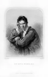 Sir David Wilkie, peintre écossais, 1870