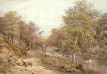 Extraction près de la rivière