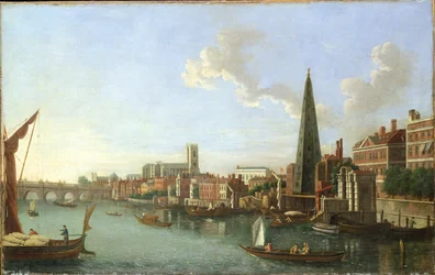 Pont de Westminster (soir), milieu du XVIIIe siècle