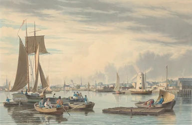 Boston : depuis City Point près de Sea Street