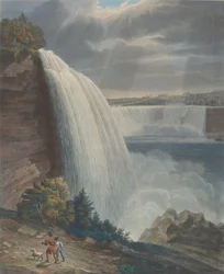 Chutes du Niagara depuis le pied de l
