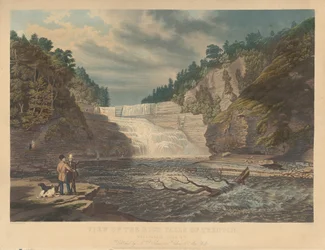 Vue des Hautes Chutes de Trenton : West Canada Creek, N.Y.