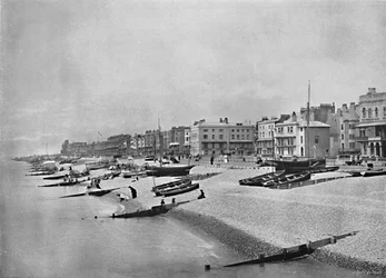La Parade, Worthing, vers 1896