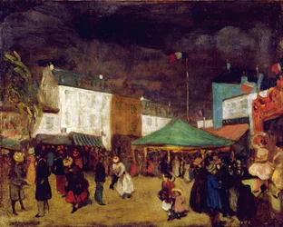 La foire du comté, vers 1895