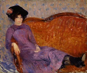 La robe violette