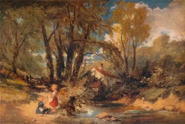 Un ruisseau gallois, 1843