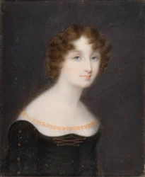 Portrait de Georgina Elizabeth, épouse du 2e comte de Bradford (1792-1842), c.1828-42